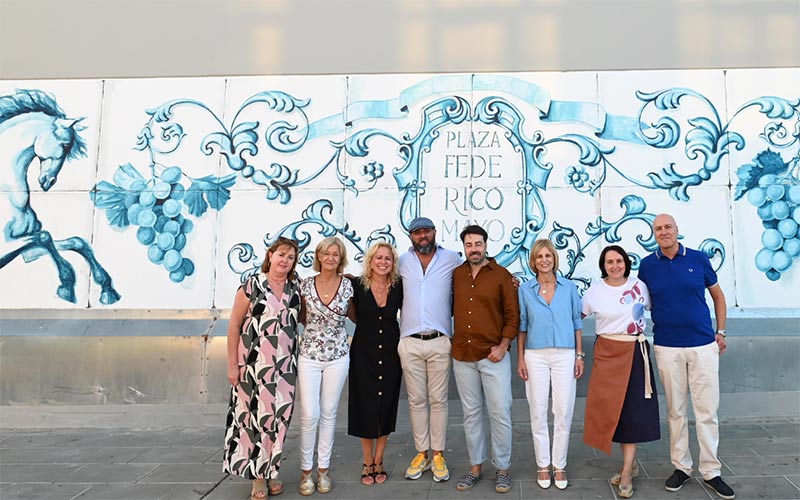 El rescatado y “decorado” mercado jerezano de Federico Mayo abrirá a los vecinos tras el verano