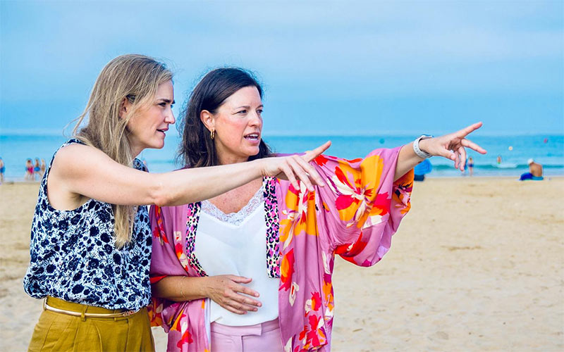 San Fernando y Chiclana, en la agenda de la ministra Aagesen: arena, aves y acción climática