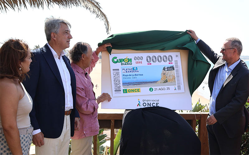La playa de La Barrosa, protagonista del cupón