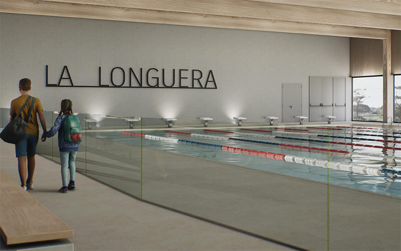 El PP exige las obras de la piscina de La Longuera, y el PSOE le recuerda que también prometió otra “y no dio ni un solo paso”