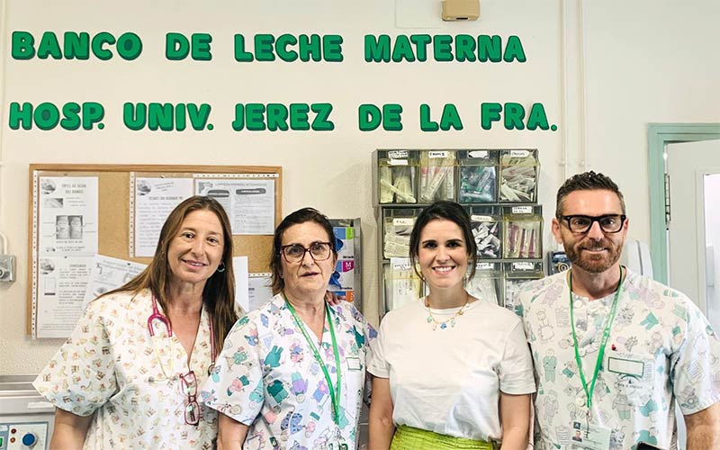 El Hospital de Jerez se convierte en centro donante y de captación de leche materna