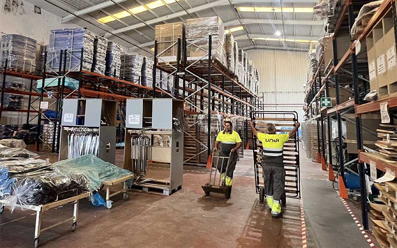 La empresa UNEI multiplica por cinco su espacio en Jerez, su enclave estratégico en la provincia