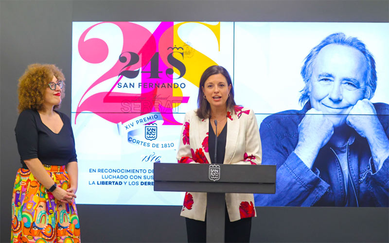 Sin feria de la tapa pero con Joan Manuel Serrat: San Fernando ultima el 215 aniversario del 24-S