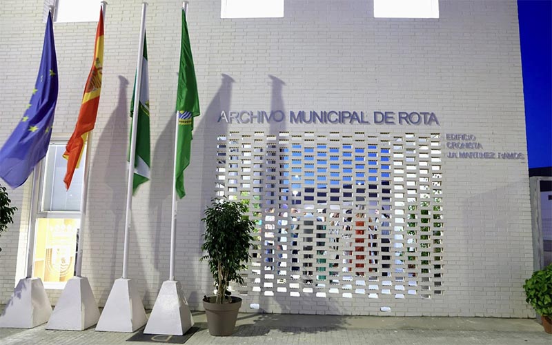 Rota levanta un edificio “puntero” para su archivo municipal: “un hogar para la memoria”
