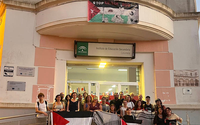 Marea Palestina Cádiz: profesores se organizan contra el genocidio en Gaza desde las aulas