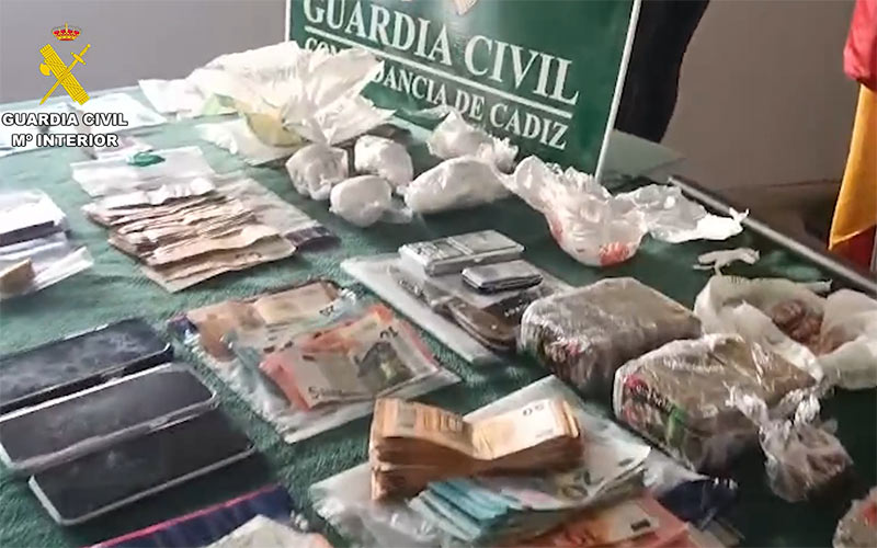 Cae en Chiclana una trama dedicada al menudeo de drogas en cinco casas de la misma calle