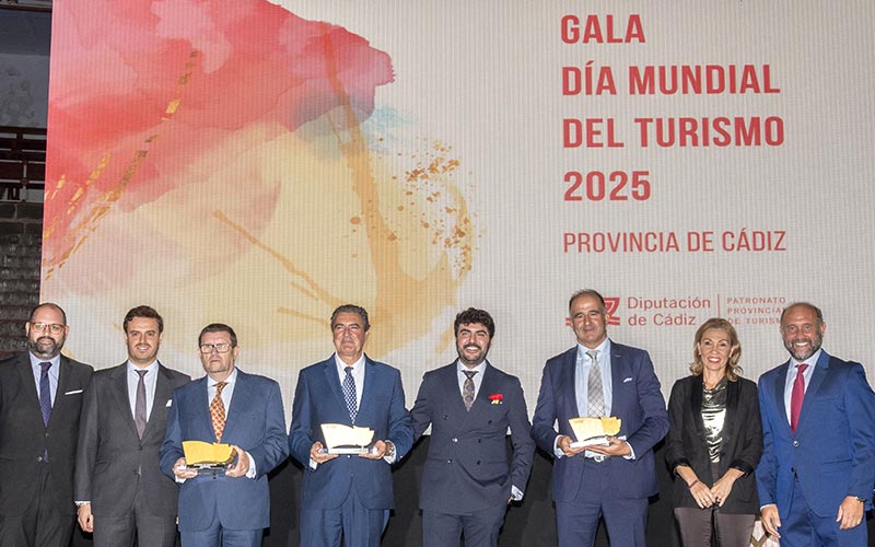 Tres empresas jerezanas protagonizan la gala por el Día Mundial del Turismo de la Diputación