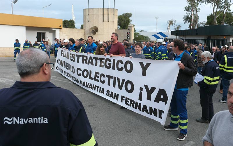 La plantilla de Navantia avala, esta vez sí, el nuevo convenio tras tres años de negociación
