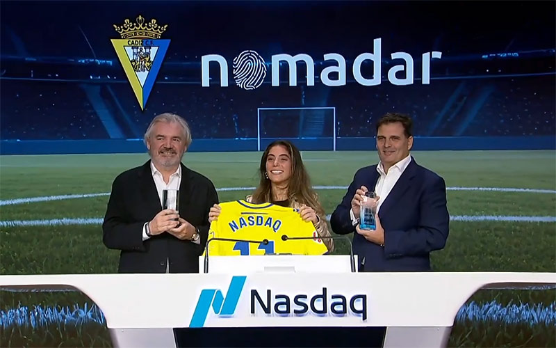 Del Nuevo Mirandilla a Wall Street: el Cádiz CF “también quiere ganar fuera del campo” y da un “histórico” salto al Nasdaq con su filial Nomadar