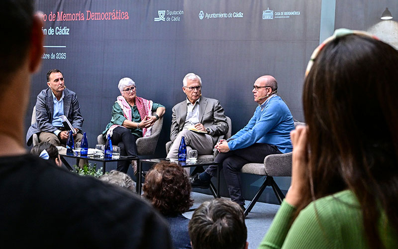 La Diputación de Cádiz celebra su II Encuentro de Memoria: “sólo podemos consolidar nuestra democracia si ajustamos cuentas con el pasado”
