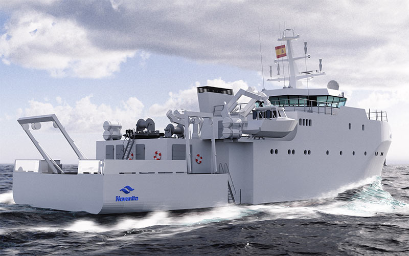 Visto bueno al diseño de los Buques Hidrográficos Costeros para la Armada española a construirse en los astilleros de San Fernando