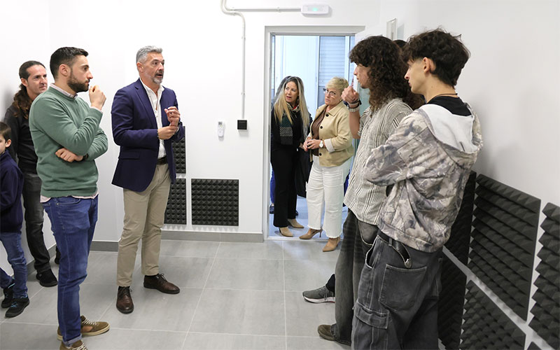 Lista la ‘nueva’ Casa de la Cultura de Rota con salas de ensayo y aulas en la segunda planta