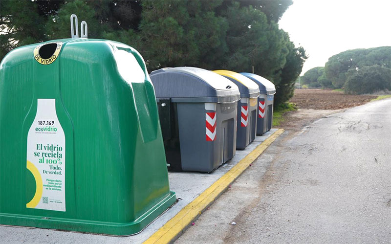 Chiclana adecentará la recogida de basuras en cien puntos del diseminado con ‘Islas Verdes’