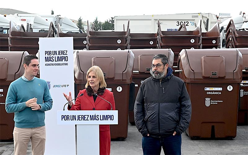 El obligado contenedor marrón se acerca a Jerez