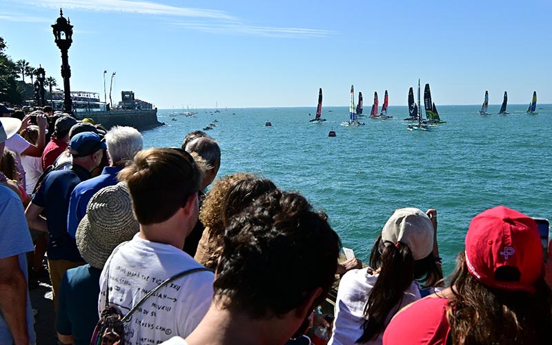 SailGP abandona (a) la Bahía de Cádiz