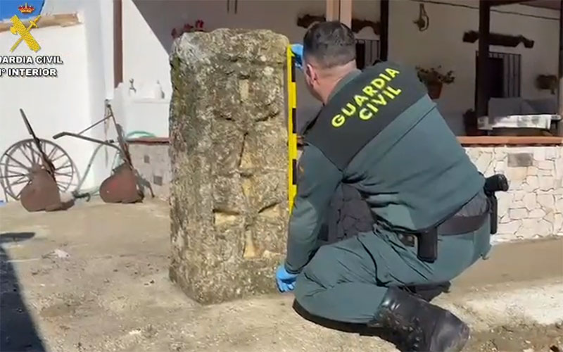 Usaba como decoración en su vivienda de Arcos una pieza visigoda única en la provincia de Cádiz