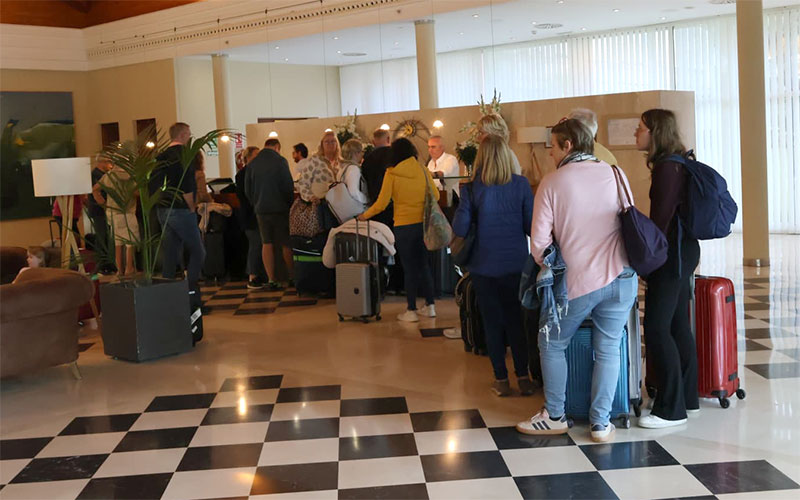 Hoteles de Chiclana que apuestan por no cerrar todo el invierno se reparten casi 150.000 euros