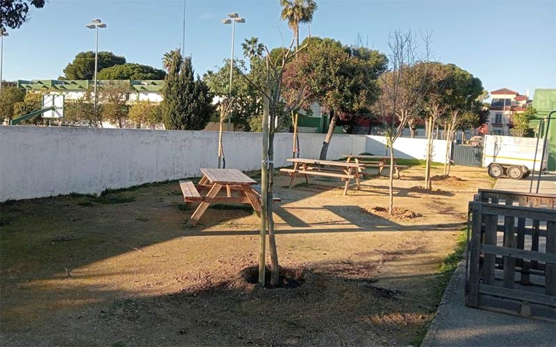 Islas de sombra para los colegios de Puerto Real