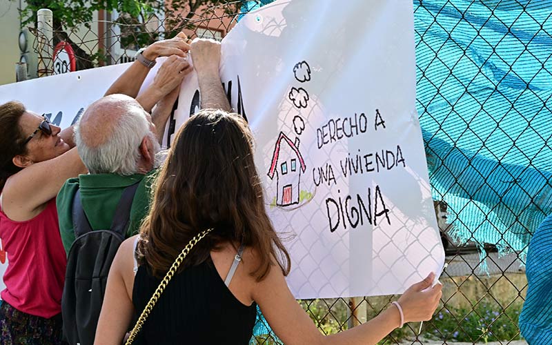 “Ante el drama de los desahucios en Cádiz, el Gobierno de Bruno García mira hacia otro lado”
