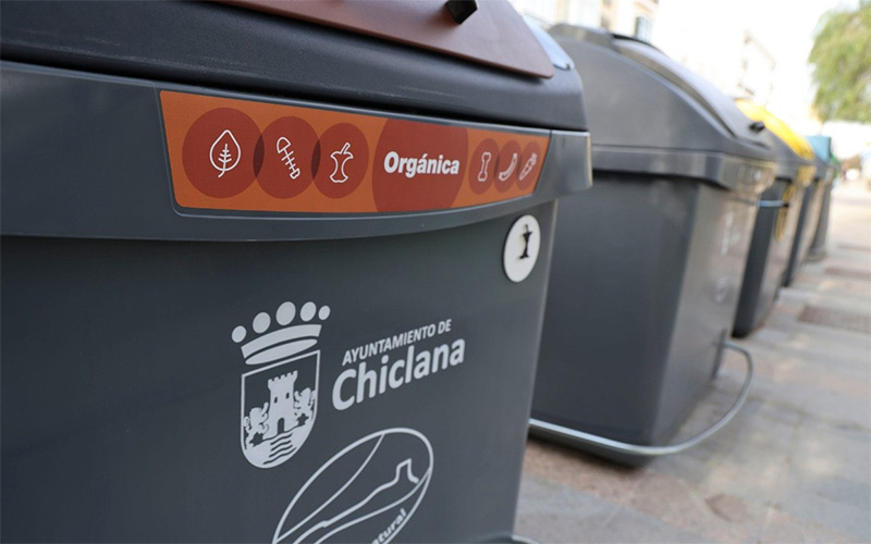 El contenedor marrón ‘llega’ a Chiclana