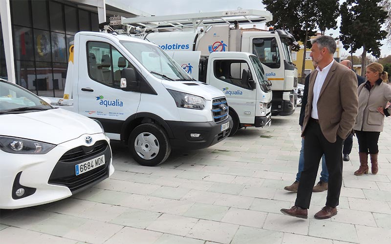El servicio municipal de aguas de Rota renueva su flota buscando ser más eficaz y sostenible