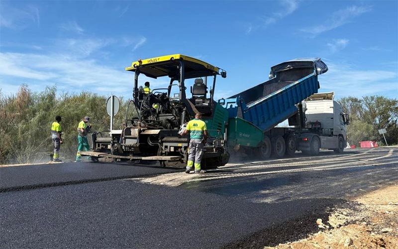 Lista la A-2075, “fundamental para la movilidad de Rota”, tras cerca de dos meses inutilizada