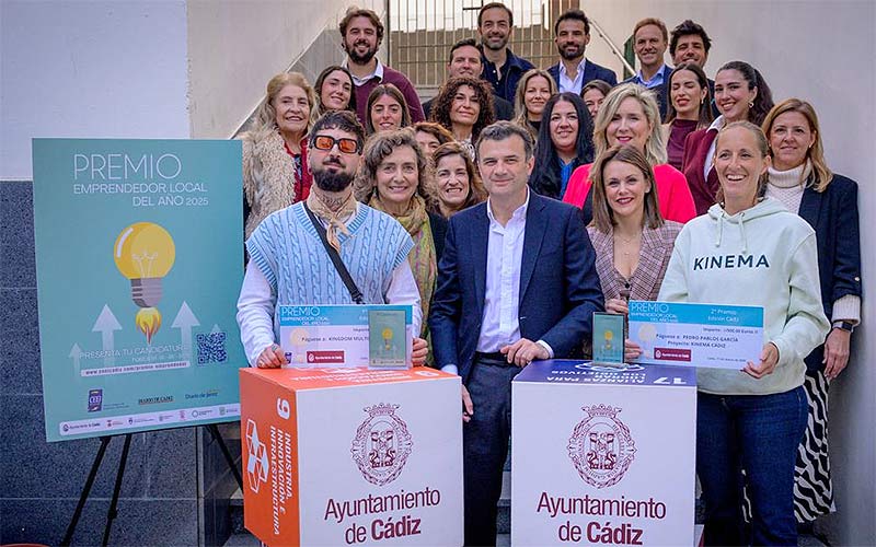 Kingdom Multiespace y Kinema Cádiz, los “emprendedores del año 2025” en la capital
