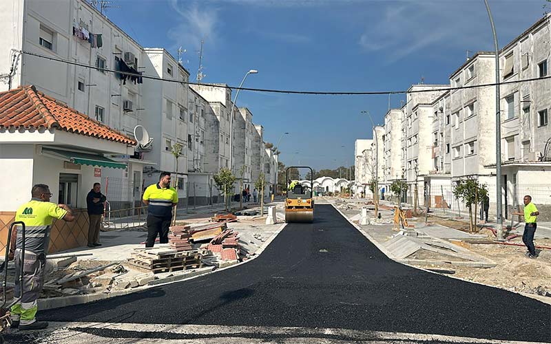 La reurbanización de la barriada San Antonio de Rota entra en su recta final