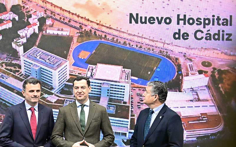 El prometido nuevo hospital de Cádiz ‘entra’ en la Unidad Aceleradora de Proyectos de la Junta