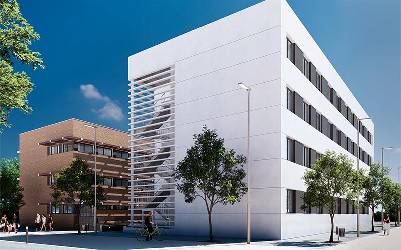 Más cerca el hotel proyectado en el polígono exterior de Cádiz: la Zona Franca vende a la constructora VDR la parcela junto a Incubazul