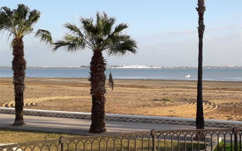 Cerrada al baño La Cachucha por la mala calidad del agua vinculada a los temporales invernales