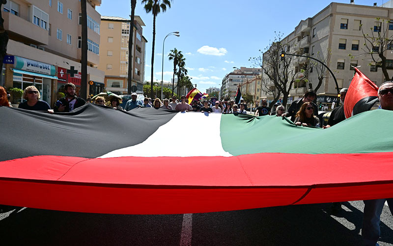 “Ni genocidio en Palestina ni guerras imperialistas”: Cádiz se moviliza por la paz
