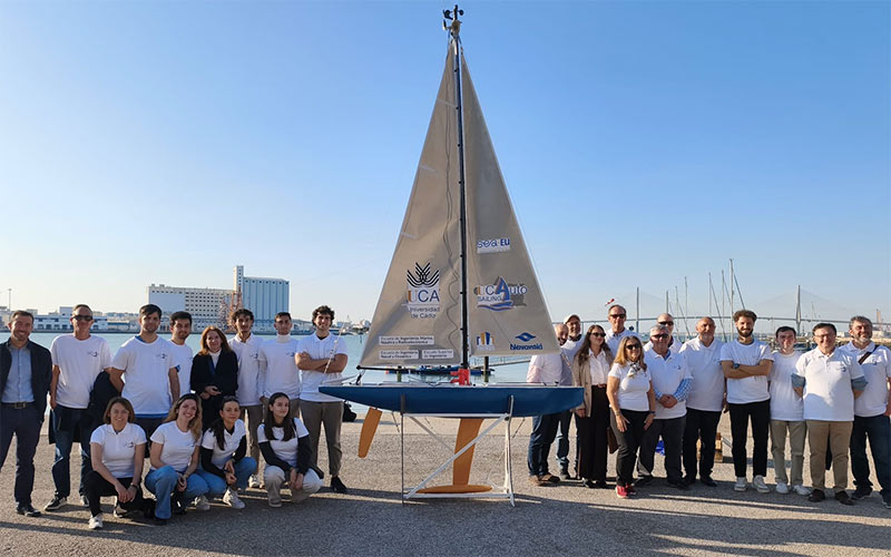 ‘SalUCA’: el primer velero autónomo para la navegación sin tripulación ‘made in Cádiz’