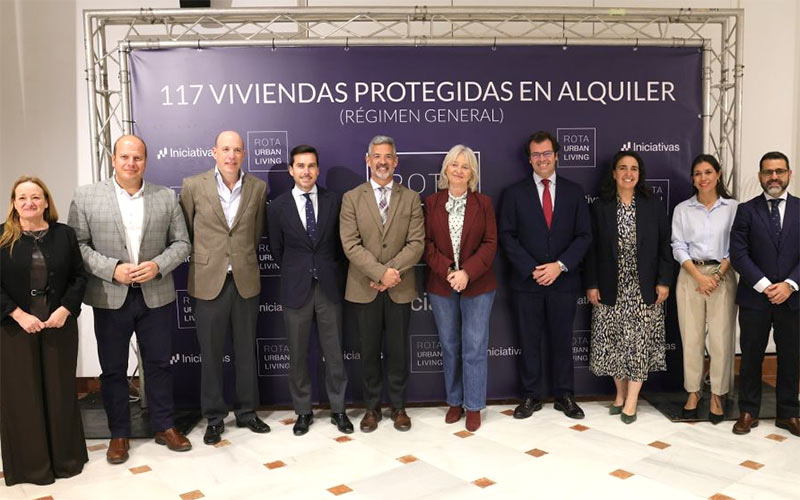 Proyectadas en Rota cerca de 120 nuevas viviendas protegidas en régimen de alquiler