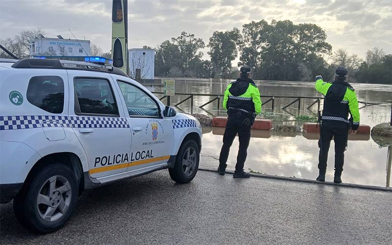 Jerez reclama 54 millones de euros en ayudas al Estado y la Junta por los daños de las lluvias de enero y febrero en infraestructuras municipales