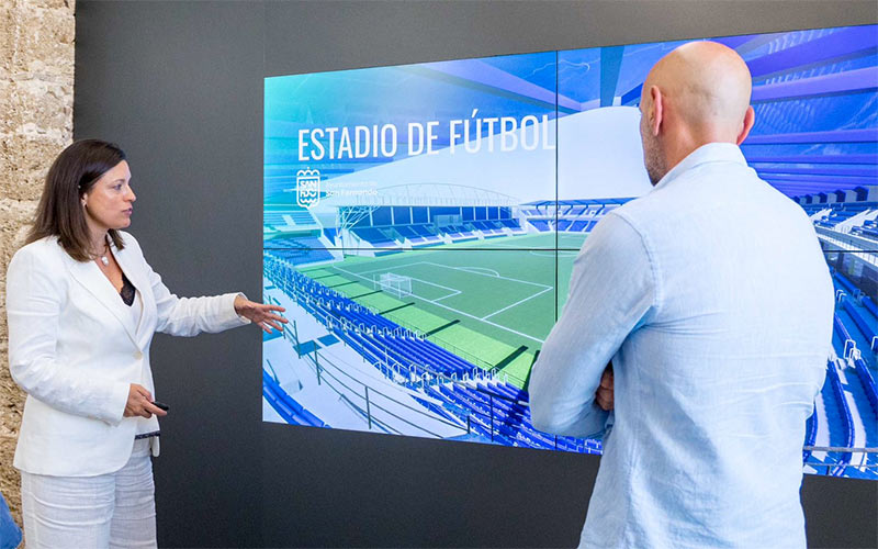 La empresa Guamar se adjudica la reforma del estadio de Bahía Sur en su tercera licitación