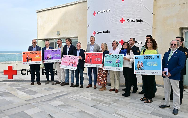 La campaña del Sorteo del Oro 2026 arranca en Cádiz con foco en los voluntarios de Cruz Roja