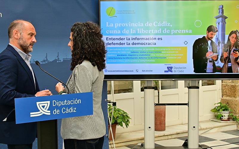 El Colegio de Periodistas de Andalucía vuelve a programar varias acciones para reforzar la alfabetización mediática de los gaditanos