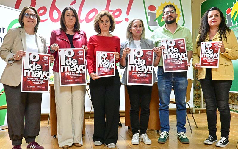 ‘Derechos, no trincheras’: CCOO y UGT calientan junto a PSOE y Por Andalucía el Primero de Mayo en Cádiz; no faltará además la marcha alternativa