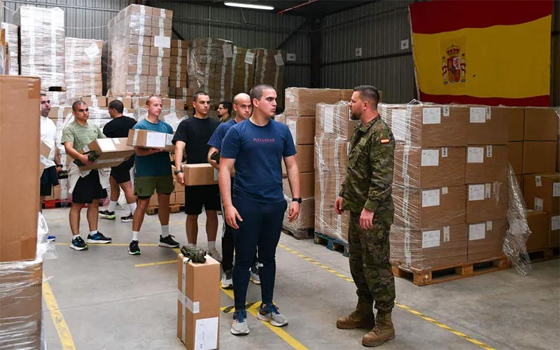 Otros 1.600 jóvenes “valientes” comienzan su carrera militar en el Cefot-2 de Camposoto