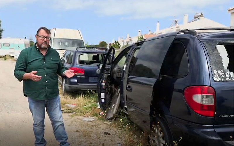 El abandono de coches en plena calle, un “problema creciente” en San Fernando para AxSí