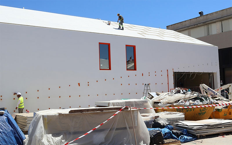 El futuro Centro Cultural Las Albinas en Chiclana se complementará con una nueva plaza pública