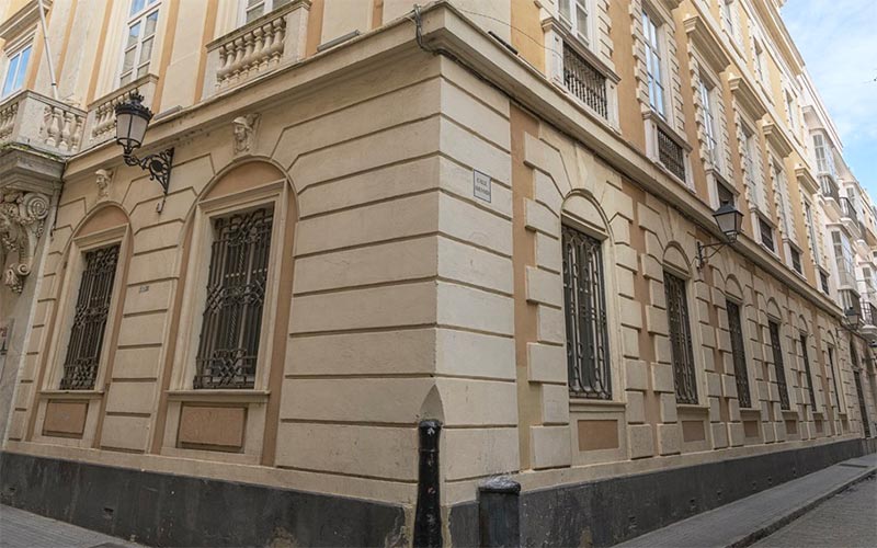 A licitación la obra que trasformará una finca del XVIII del centro de Cádiz en vivero empresarial