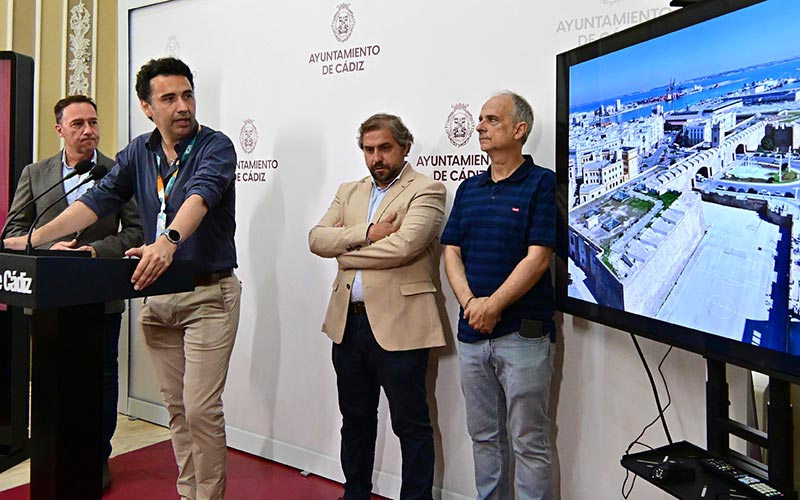 Cádiz ‘escanea’ sus Puertas de Tierra con drones: un gemelo digital en 3D a partir de 60.000 fotos como base para su restauración
