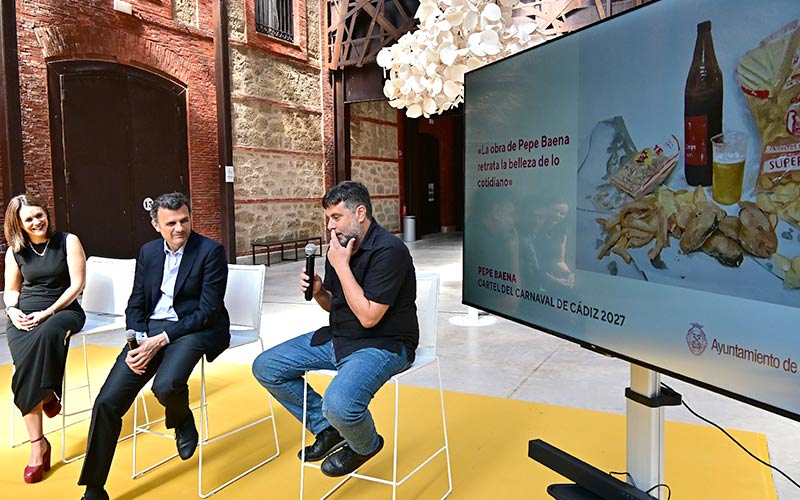 “Que se vea Pepe Baena y a la vez el Carnaval de Cádiz”: el cartel oficial de 2027 ya tiene autor