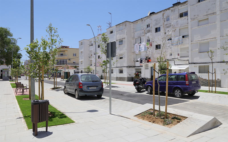 La barriada de San Antonio de Rota ya convive con su “profunda transformación urbana”