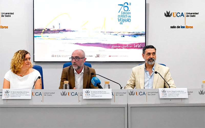 Un diálogo con Sara Baras estrena los 76 Cursos de Verano de Cádiz: “abrimos las aulas a la calle”