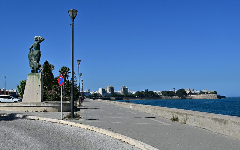 Más de 400.000 euros para adecentar el paseo de la Punta de San Felipe en Cádiz