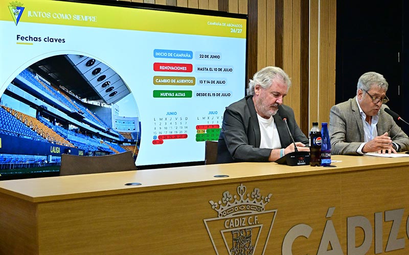 El Cádiz CF reincide en el cobro “ilegal” de gastos de gestión durante la renovación de los abonos; Facua denuncia y pide una “sanción ejemplar”