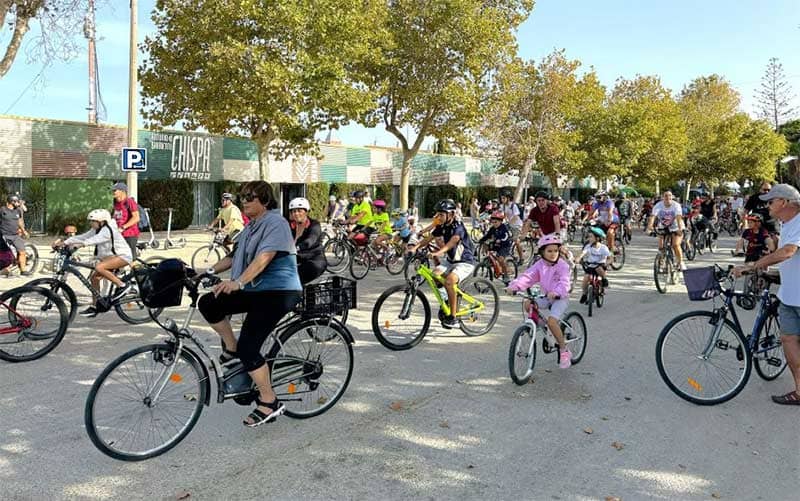 La Diputación traslada a Rota su Marcha en Bicicleta, por la Semana Europea de la Movilidad